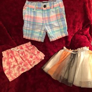 Bundle of Toddler Girls Bottoms, 2T